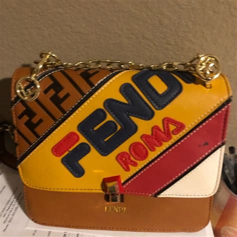 fendi store bag poshmark yellow|Bags .